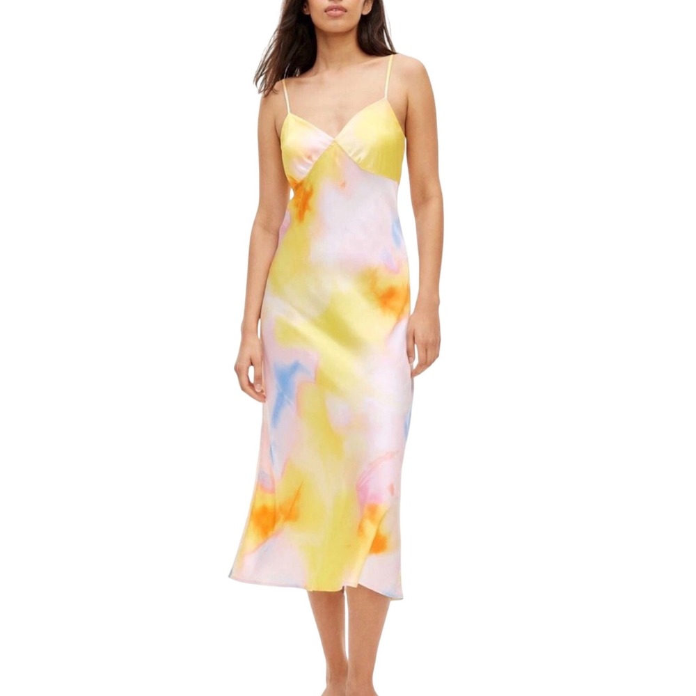Diane Von Furstenberg Target Womens Slip Midi Dress Size XXS Babydoll Feminine
